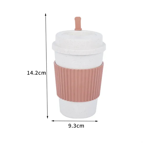 16oz Wheat Straw Tumbler Unbreakable Drinking Cup - 16oz Wheat Straw Tumbler Unbreakable Drinking Cup - Image 1 of 4
