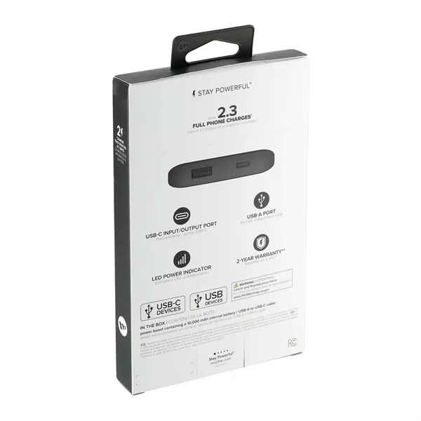 mophie® Power Boost 10,000 mAh Power Bank - mophie® Power Boost 10,000 mAh Power Bank - Image 7 of 7