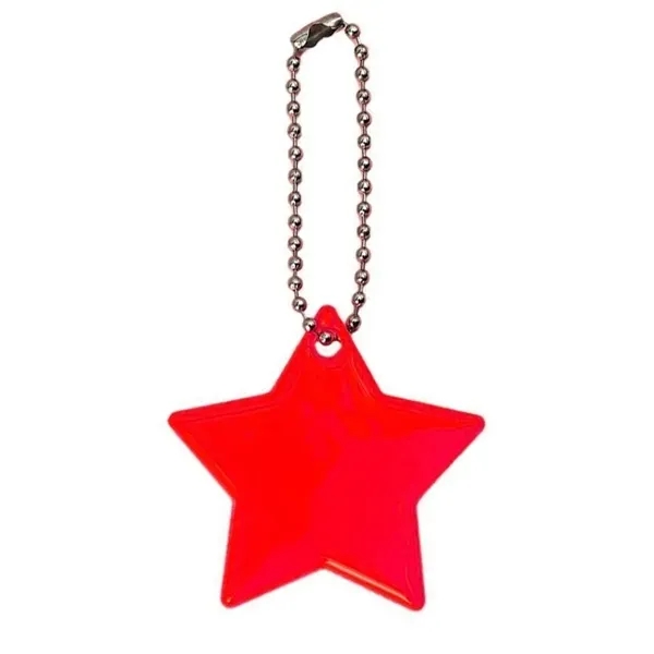Star Shape Reflective Keychain - Star Shape Reflective Keychain - Image 1 of 6