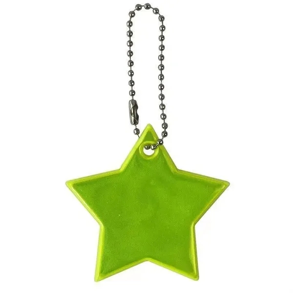 Star Shape Reflective Keychain - Star Shape Reflective Keychain - Image 2 of 6