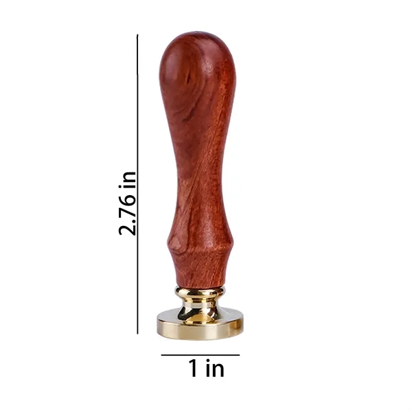 MOQ1 Brass Sealing Wax Stamp - MOQ1 Brass Sealing Wax Stamp - Image 1 of 2