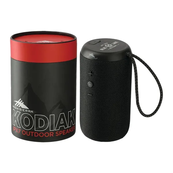 High Sierra Kodiak IPX7 Outdoor Bluetooth Speaker - High Sierra Kodiak IPX7 Outdoor Bluetooth Speaker - Image 6 of 9