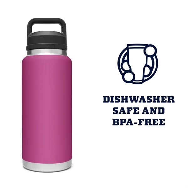 36 oz Stainless Steel Vacuum Insulated Water Bottle - 36 oz Stainless Steel Vacuum Insulated Water Bottle - Image 3 of 7