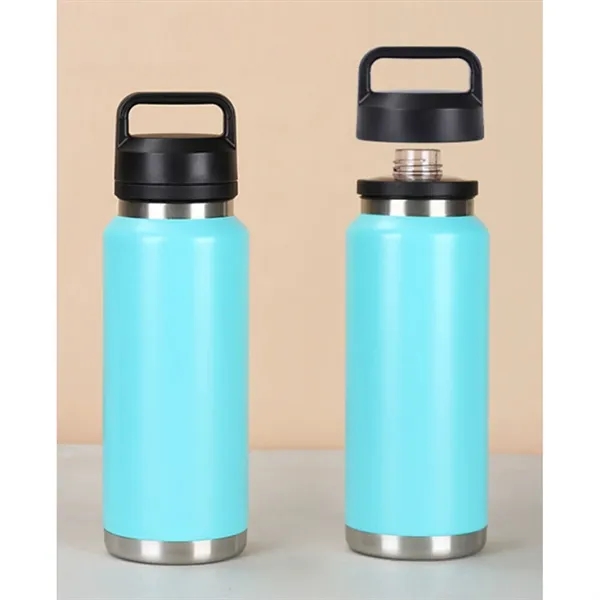 36 oz Stainless Steel Vacuum Insulated Water Bottle - 36 oz Stainless Steel Vacuum Insulated Water Bottle - Image 5 of 7
