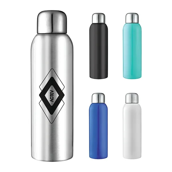 Guzzle 28oz Stainless Sports Bottle - Guzzle 28oz Stainless Sports Bottle - Image 12 of 21