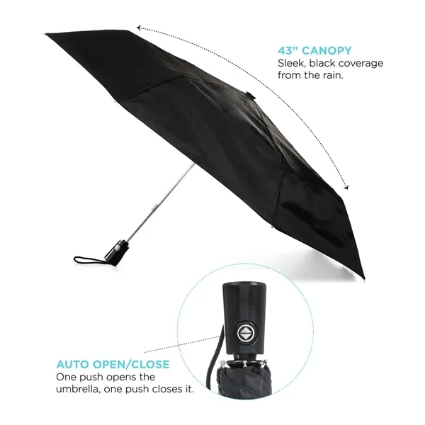44" totes® 3 Section Auto Open/Close Umbrella - 44" totes® 3 Section Auto Open/Close Umbrella - Image 1 of 7