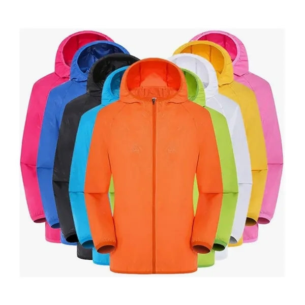 Custom Camping Coat Waterproof Quick Dry Windbreaker Jacket - Custom Camping Coat Waterproof Quick Dry Windbreaker Jacket - Image 5 of 5