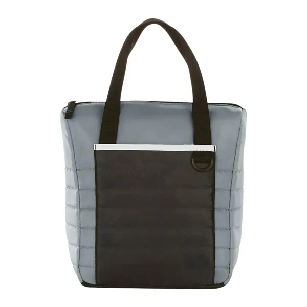 Quilted 12-Can Lunch Cooler - Quilted 12-Can Lunch Cooler - Image 1 of 3