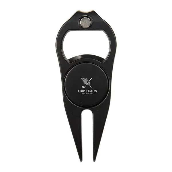 Bottle Opener Divot Tool with Ball Marker - Bottle Opener Divot Tool with Ball Marker - Image 0 of 5