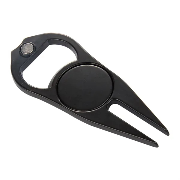 Bottle Opener Divot Tool with Ball Marker - Bottle Opener Divot Tool with Ball Marker - Image 1 of 5