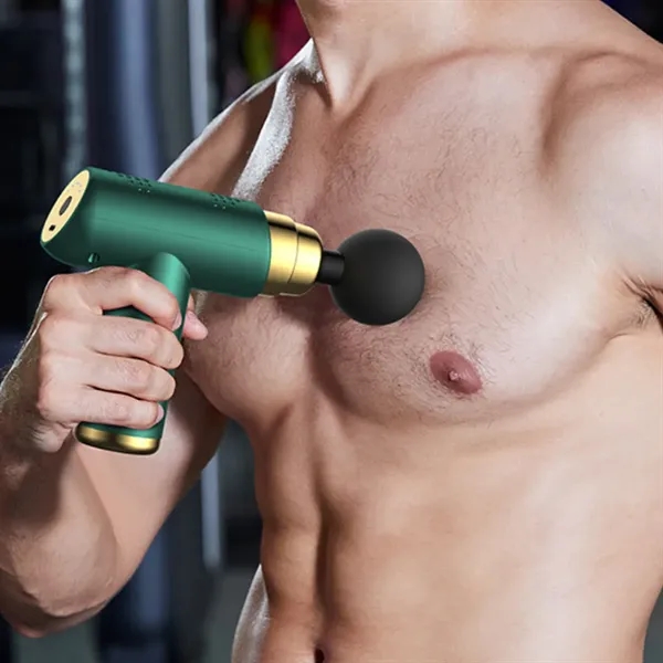 Percussion Massage Gun with Multiple Heads - Percussion Massage Gun with Multiple Heads - Image 4 of 6