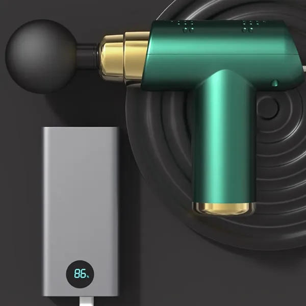 Percussion Massage Gun with Multiple Heads - Percussion Massage Gun with Multiple Heads - Image 5 of 6