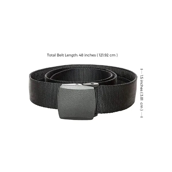 Durable Nylon Web Belt with Quick Release Buckle - Durable Nylon Web Belt with Quick Release Buckle - Image 1 of 5