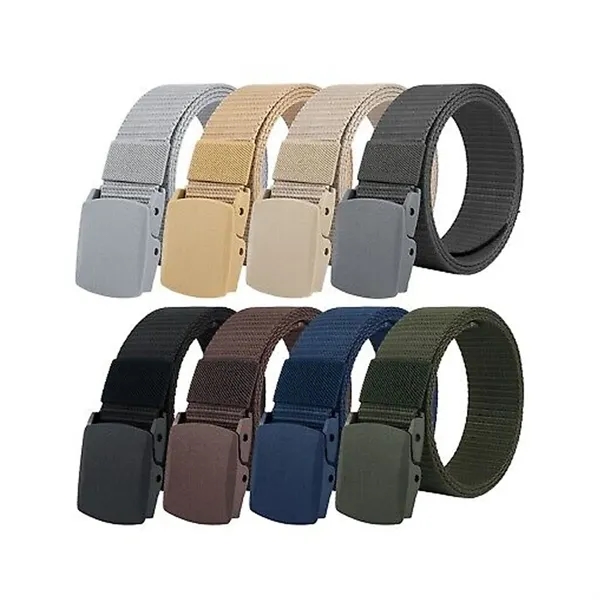 Durable Nylon Web Belt with Quick Release Buckle - Durable Nylon Web Belt with Quick Release Buckle - Image 2 of 5