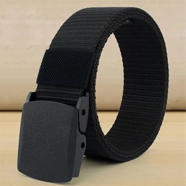 Durable Nylon Web Belt with Quick Release Buckle - Durable Nylon Web Belt with Quick Release Buckle - Image 5 of 5