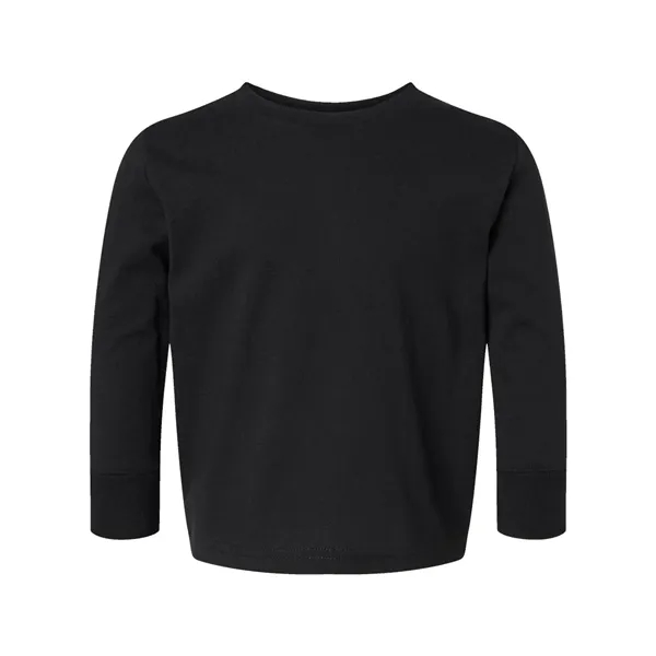 Rabbit Skins Toddler Cotton Jersey Long Sleeve Tee - Rabbit Skins Toddler Cotton Jersey Long Sleeve Tee - Image 1 of 20