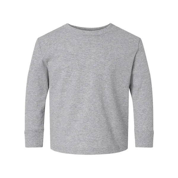 Rabbit Skins Toddler Cotton Jersey Long Sleeve Tee - Rabbit Skins Toddler Cotton Jersey Long Sleeve Tee - Image 3 of 20