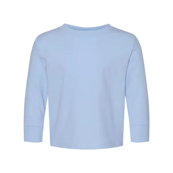 Rabbit Skins Toddler Cotton Jersey Long Sleeve Tee - Rabbit Skins Toddler Cotton Jersey Long Sleeve Tee - Image 5 of 20