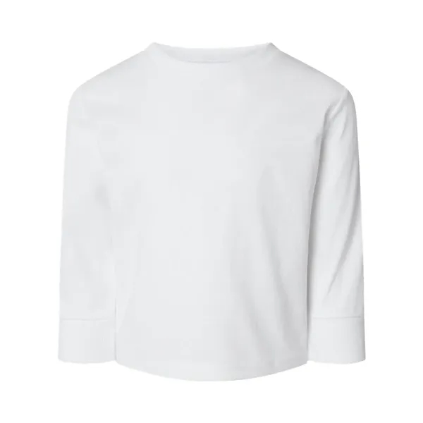 Rabbit Skins Toddler Cotton Jersey Long Sleeve Tee - Rabbit Skins Toddler Cotton Jersey Long Sleeve Tee - Image 19 of 20