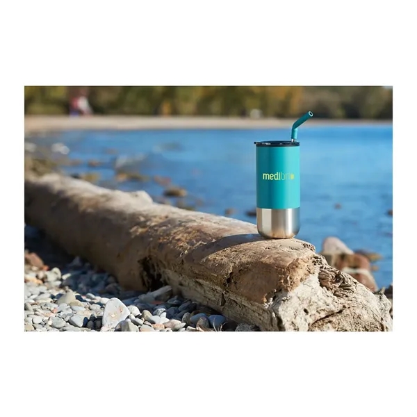Lagom 16oz Tumbler w/ SS Straw - Lagom 16oz Tumbler w/ SS Straw - Image 14 of 22