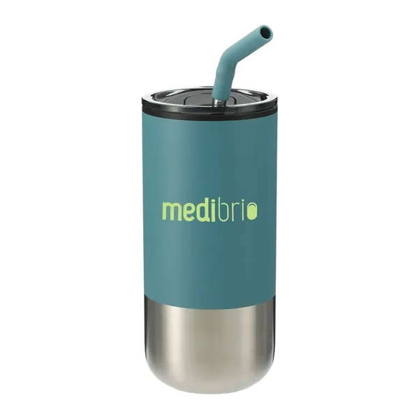 Lagom 16oz Tumbler w/ SS Straw - Lagom 16oz Tumbler w/ SS Straw - Image 17 of 22