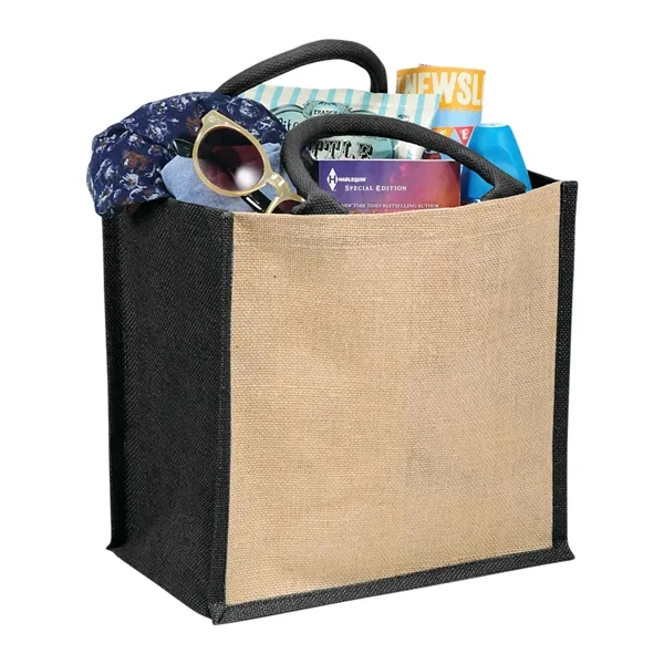 Medium Jute Gift Tote - Medium Jute Gift Tote - Image 1 of 7