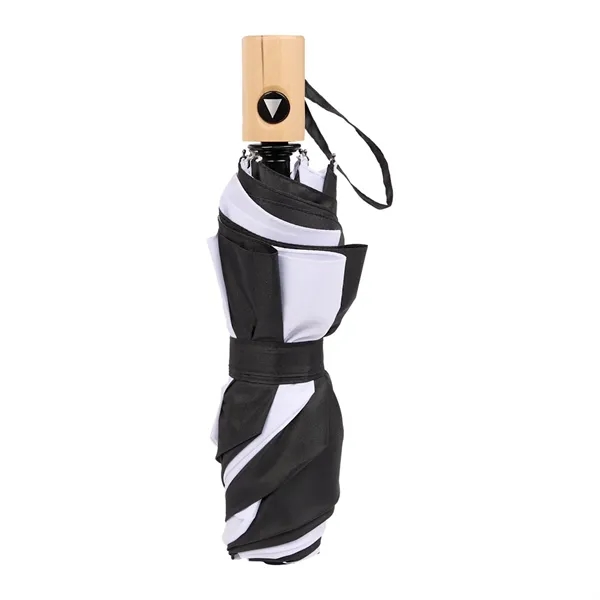 42" Recycled Folding Auto Open Umbrella - 42" Recycled Folding Auto Open Umbrella - Image 17 of 57
