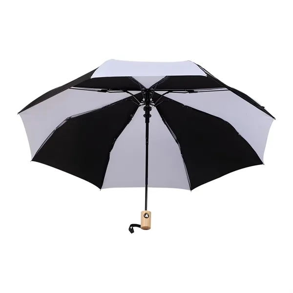 42" Recycled Folding Auto Open Umbrella - 42" Recycled Folding Auto Open Umbrella - Image 19 of 57