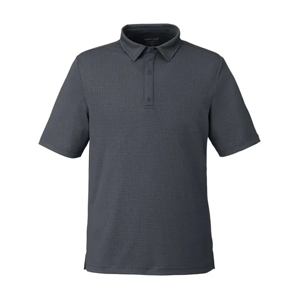 Custom North End Men's Replay Recycled Pique Polo
