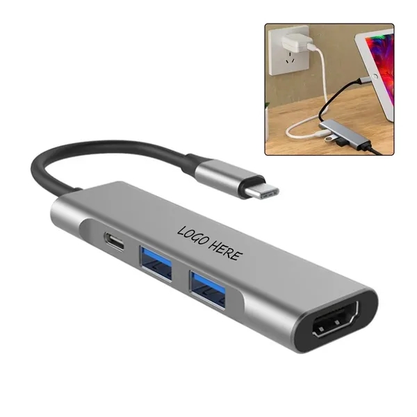 4-In-1 Usb C Hub - 4-In-1 Usb C Hub - Image 0 of 2