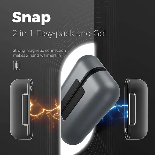 OCOOPA Custom LOGO Rechargeable Magnetic Hand Warmers - OCOOPA Custom LOGO Rechargeable Magnetic Hand Warmers - Image 1 of 7