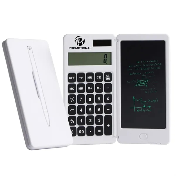 Portable Promotional Calculator with Notepad - Portable Promotional Calculator with Notepad - Image 0 of 6