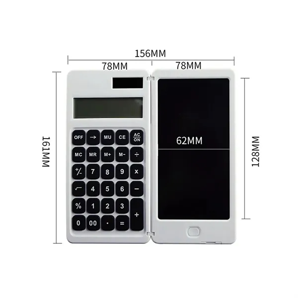 Portable Promotional Calculator with Notepad - Portable Promotional Calculator with Notepad - Image 4 of 6