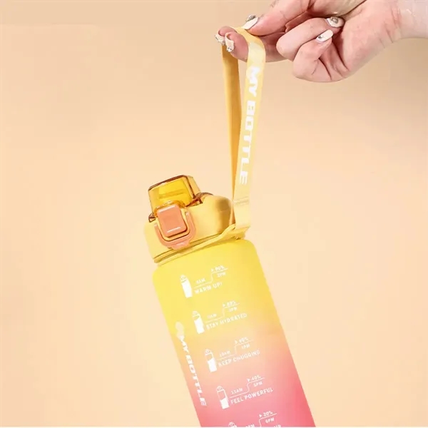 32 Oz. Sports Water Bottle Leak Proof Gradient Cup Fitness - 32 Oz. Sports Water Bottle Leak Proof Gradient Cup Fitness - Image 5 of 7