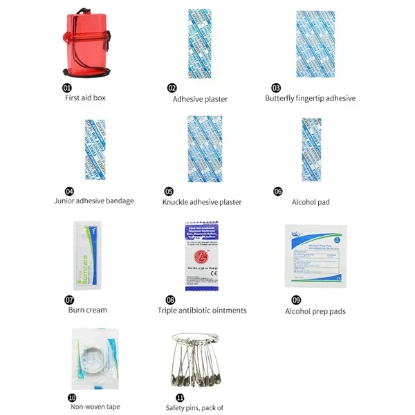 Travel Emergency Survival Neck Tote Kits - Travel Emergency Survival Neck Tote Kits - Image 4 of 10