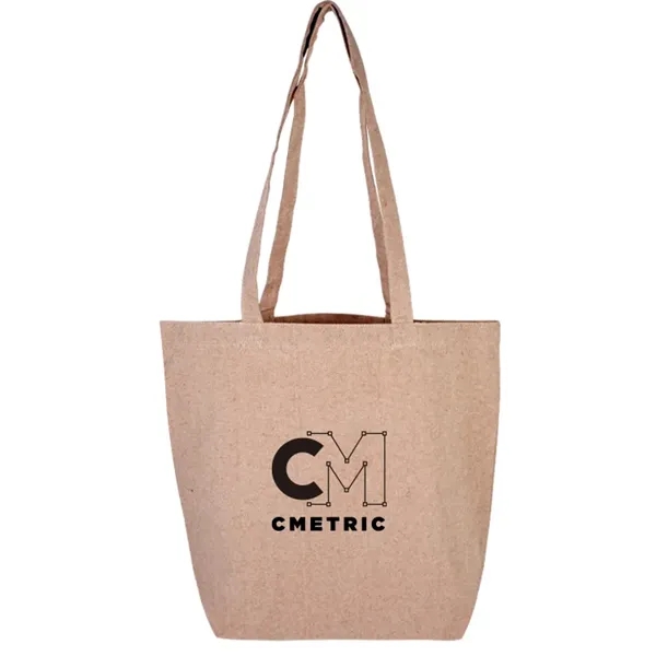 Best Selling 10oz Colored Tweed Cotton Tote Bag - Best Selling 10oz Colored Tweed Cotton Tote Bag - Image 10 of 12