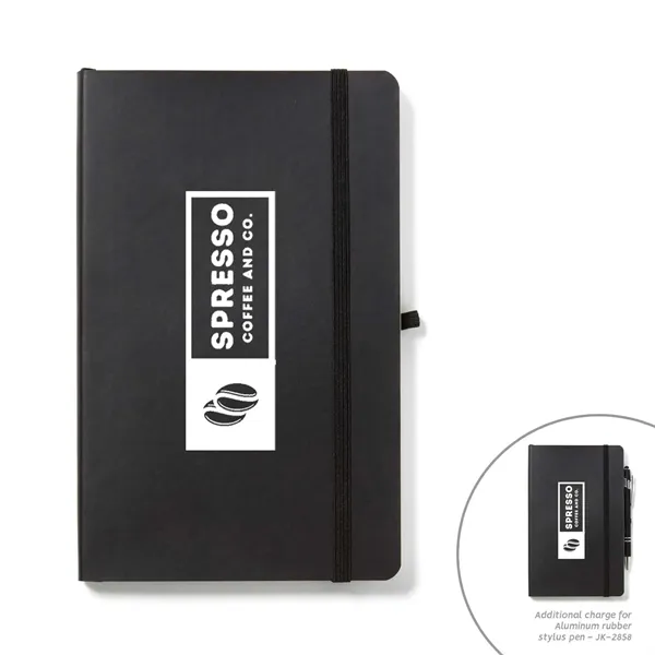 Soft Cover Journal Notebook with Pen Loop - Soft Cover Journal Notebook with Pen Loop - Image 3 of 8