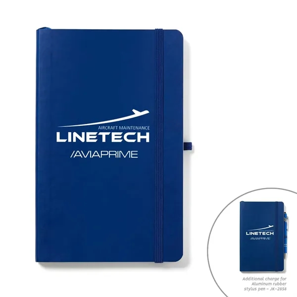 Soft Cover Journal Notebook with Pen Loop - Soft Cover Journal Notebook with Pen Loop - Image 4 of 8