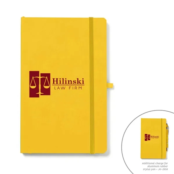 Soft Cover Journal Notebook with Pen Loop - Soft Cover Journal Notebook with Pen Loop - Image 8 of 8