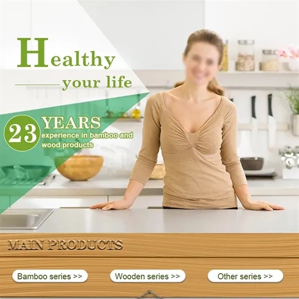 20OZ Bamboo Container - 20OZ Bamboo Container - Image 5 of 5