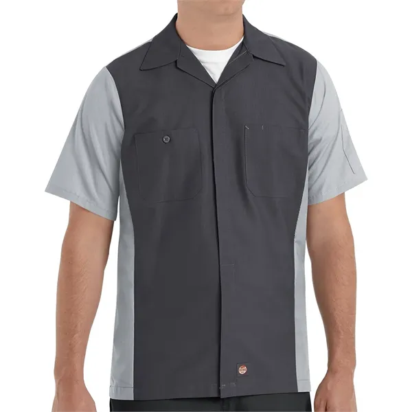 Red Kap Men's Short Sleeve Automotive Crew Shirt - Red Kap Men's Short Sleeve Automotive Crew Shirt - Image 0 of 18