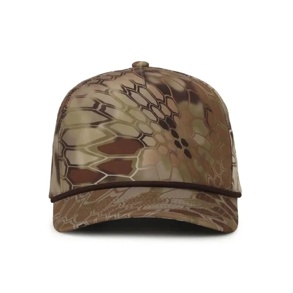 Perforated Camo 5-Panel