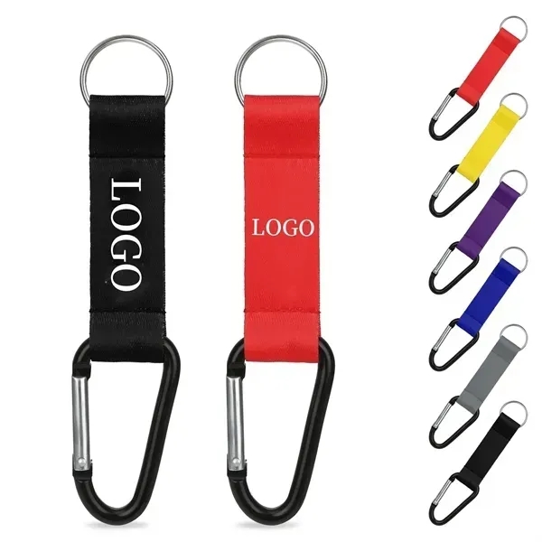 3/4" Carabiner Pocket Lanyard - 3/4" Carabiner Pocket Lanyard - Image 0 of 3