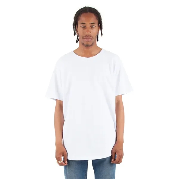 Shaka Wear Unisex Curved Hem Long T-Shirt