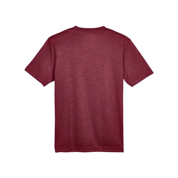 Team 365 Youth Sonic Heather Performance T-Shirt - Team 365 Youth Sonic Heather Performance T-Shirt - Image 12 of 16