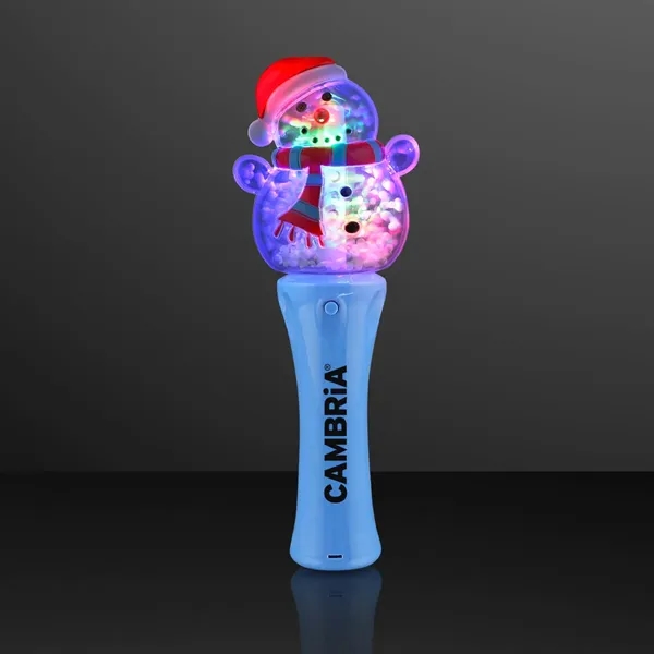 Cute Snowman Light Toy, Deluxe Spin Wand - Cute Snowman Light Toy, Deluxe Spin Wand - Image 1 of 2