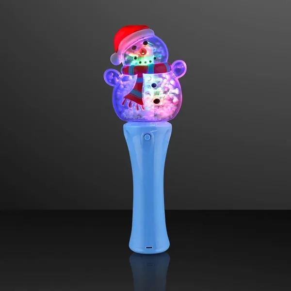 Cute Snowman Light Toy, Deluxe Spin Wand - Cute Snowman Light Toy, Deluxe Spin Wand - Image 0 of 2