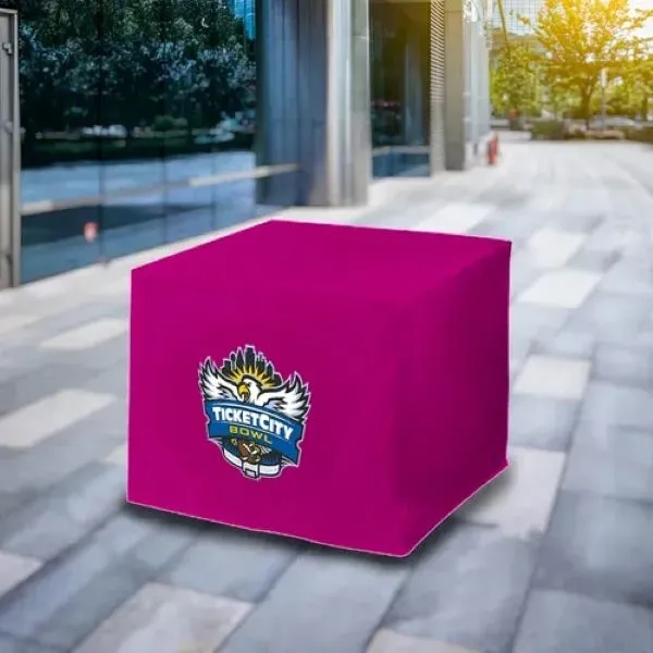 Square Fitted Table Cover Style - Full Color - Square Fitted Table Cover Style - Full Color - Image 2 of 2