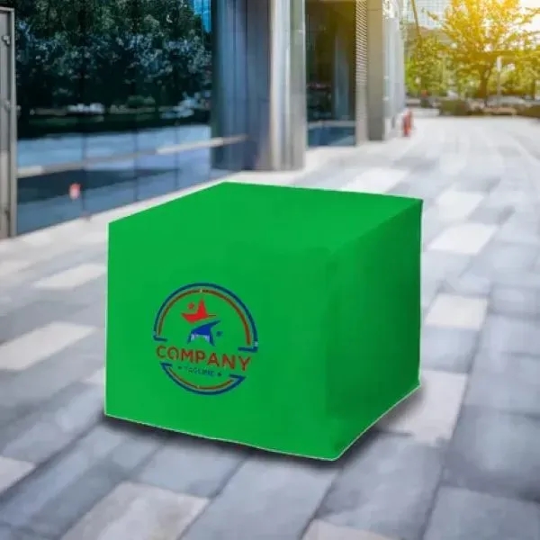 Square Fitted Table Cover Style - Full Color - Square Fitted Table Cover Style - Full Color - Image 1 of 2