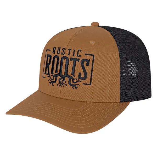 Premium Trucker Mesh Back Cap - Premium Trucker Mesh Back Cap - Image 32 of 32